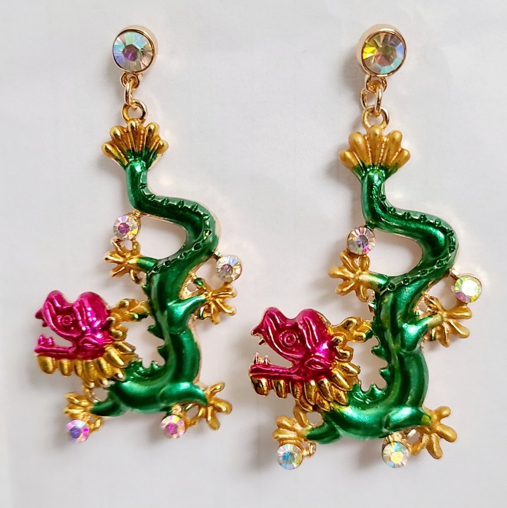 Dragon Postback Earrings